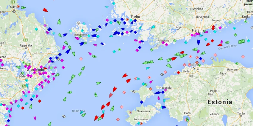 MarineTraffic live ship tracking map